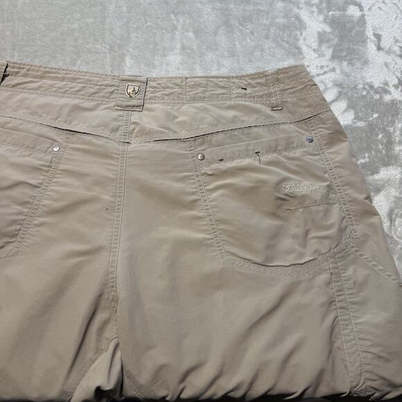 Kuhl Liberator Convertible Pants Mens 40x30 Khaki Stealth Zip Off Hiking Outdoor - Picture 16 of 16